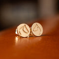 The Gilded Horse Stud Earrings - Solid Gold